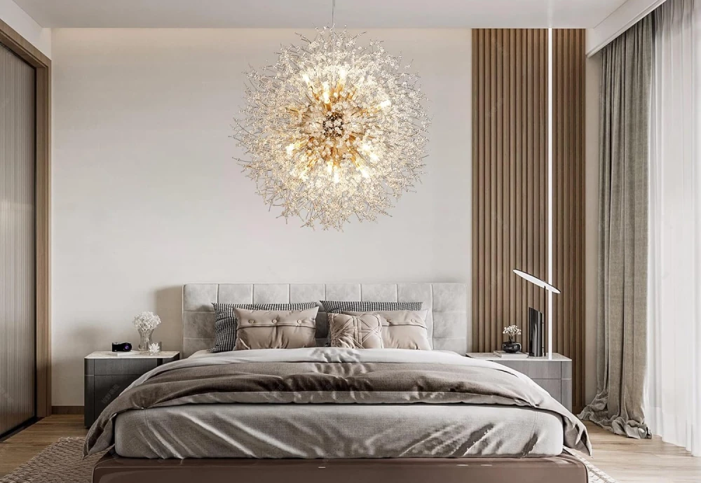 modern globe chandelier