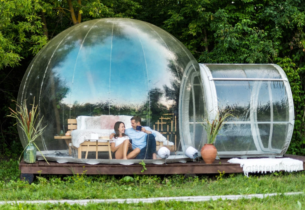 inflatable bubble tents